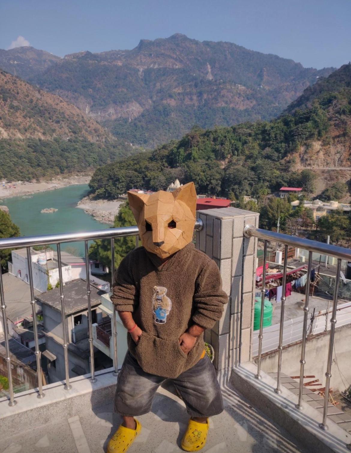 Art Bliss Hostel Rishīkesh 外观 照片