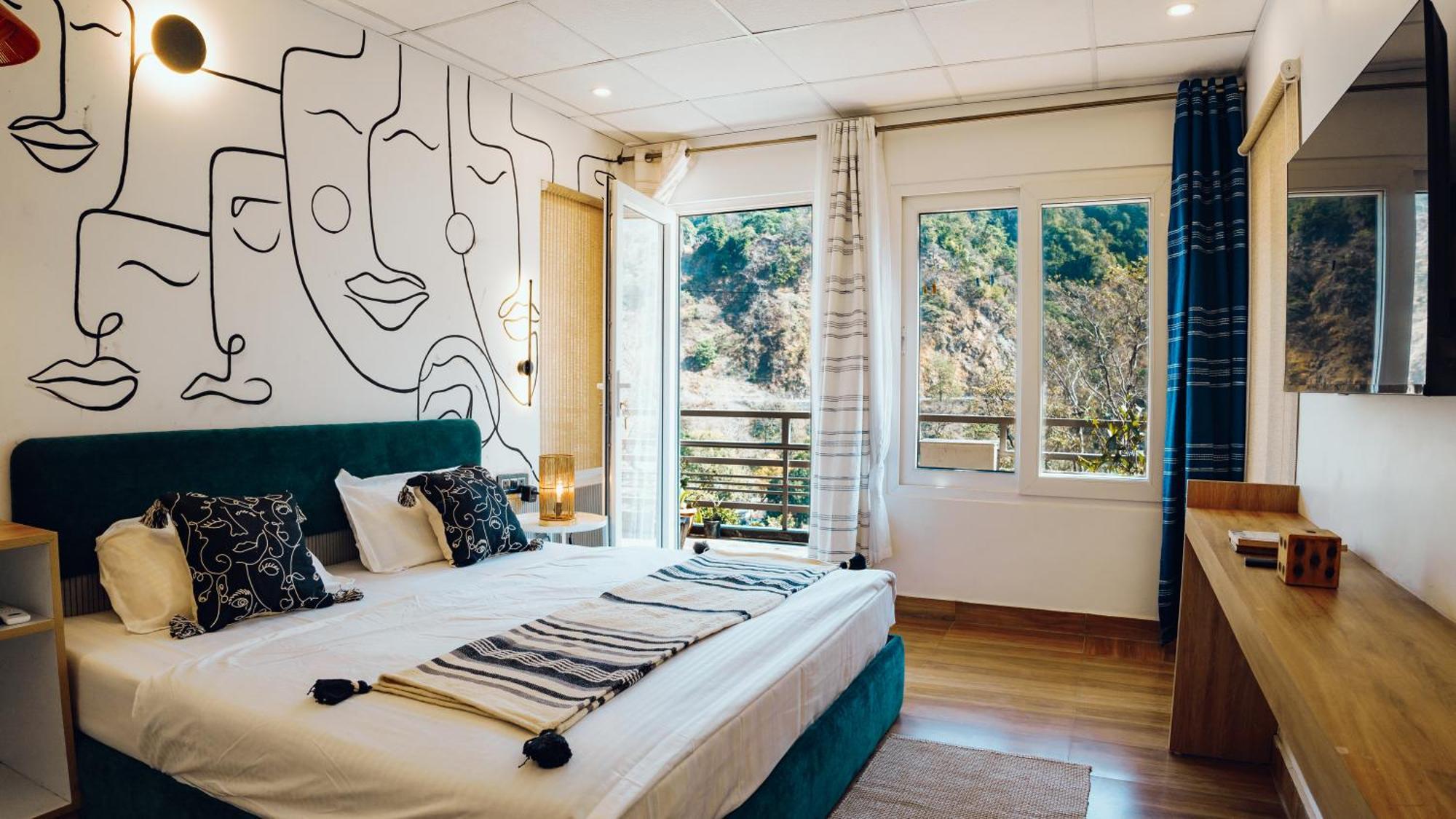 Art Bliss Hostel Rishīkesh 外观 照片