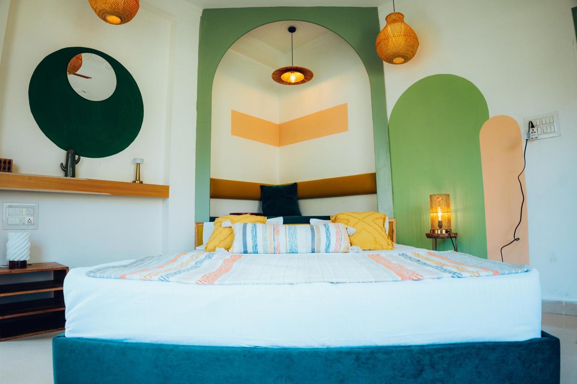Art Bliss Hostel Rishīkesh 外观 照片